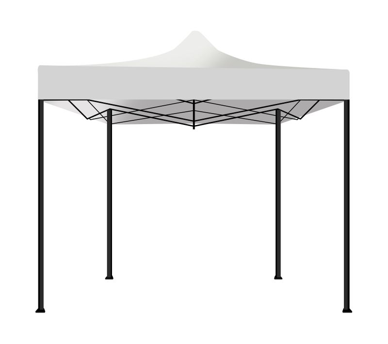 Kebon 3x3 - Gazebo De Jardin Pliant