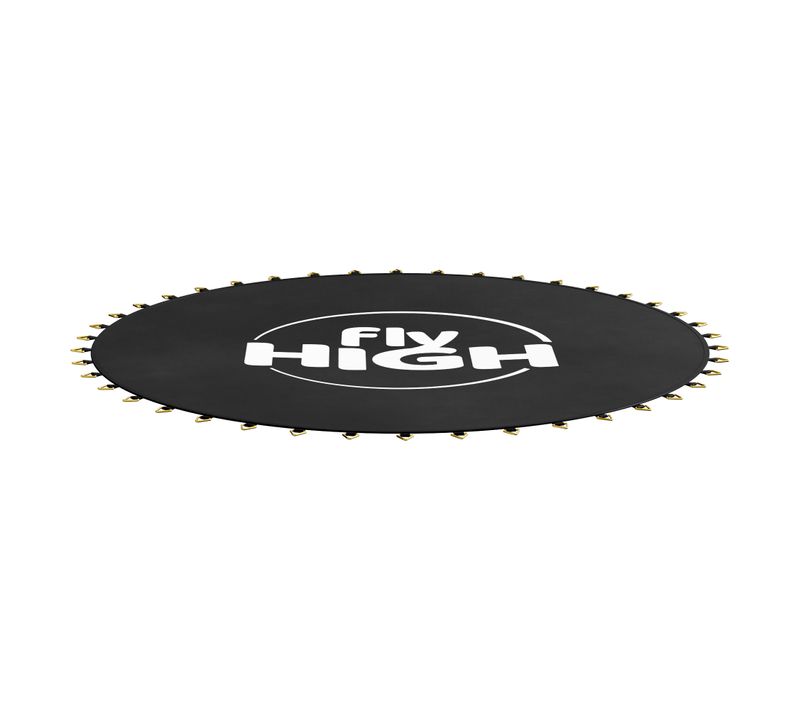 Jumpoo - Tapis élastique De Rechange Pour Trampoline Enfants D.250 Cm En Polypropylène Noir