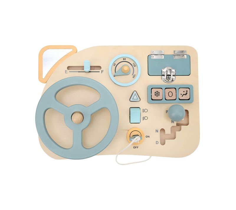 Jeu Volant Avec Tableau De Bord Pour Enfants Sobya à Partir De 3 Ans Bois Multicolore