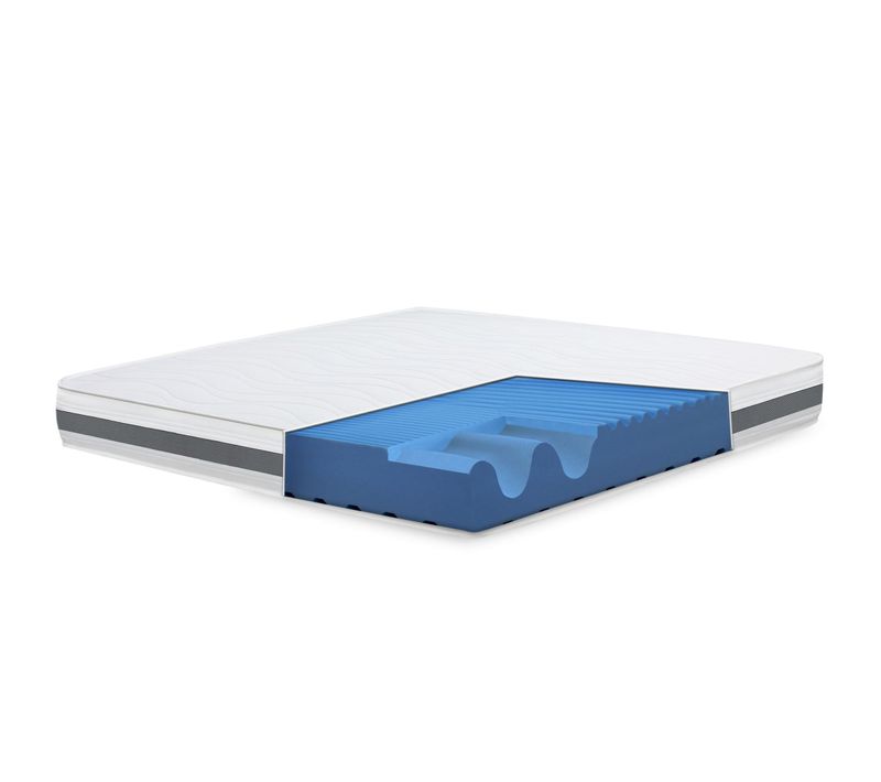 Matelas Mousse 140x200 cm BASIC Epaisseur 20 Cm Made In Italy