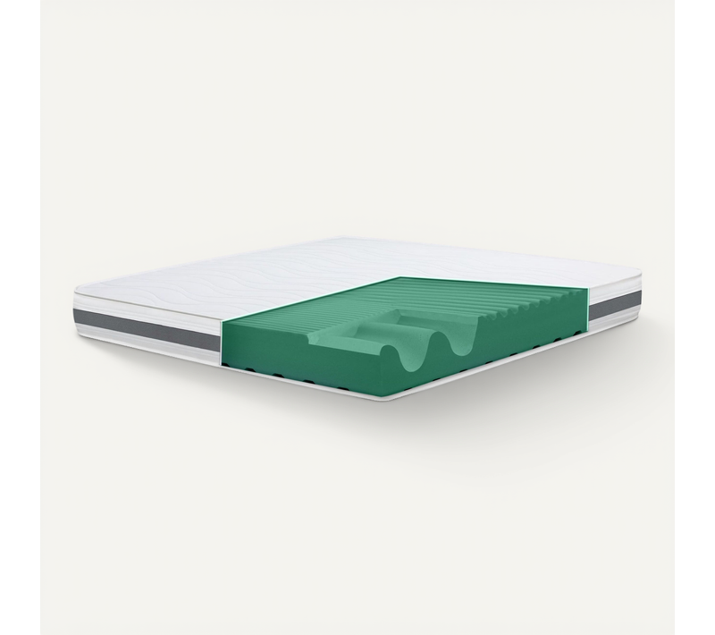 Matelas Mousse 160x200 cm BASIC Epaisseur 16 cm Made In Italy