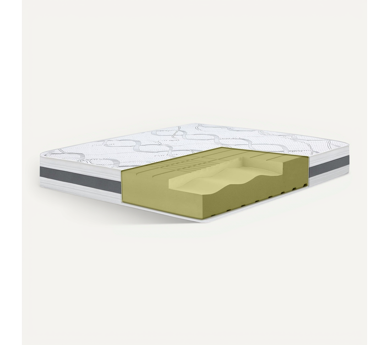 The White Stone Matelas Orthopédique 140x200 Cm Fermeté Moyenne