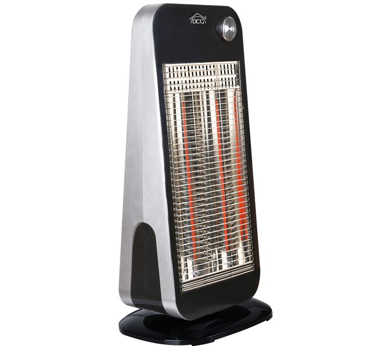 Chauffage Infrarouge Eltronic Sa9849 Noir, Argent 900 W
