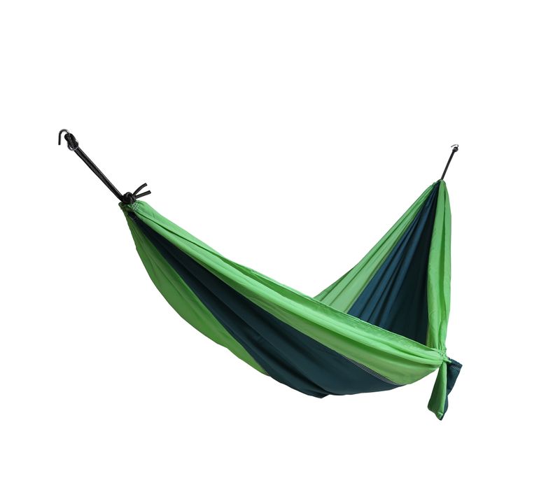 Hamac Vert Nylon Sac De Transpor Lavable Jardin Trekking 275x136