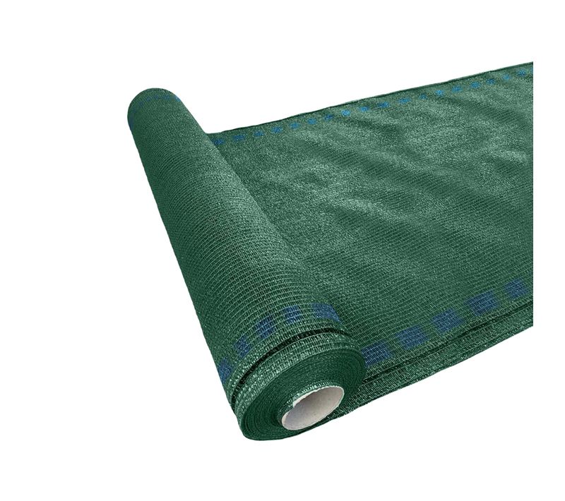 Toile D'ombrage Aveugle 90% Brise-vent Vert Extérieur 1x50 Mt