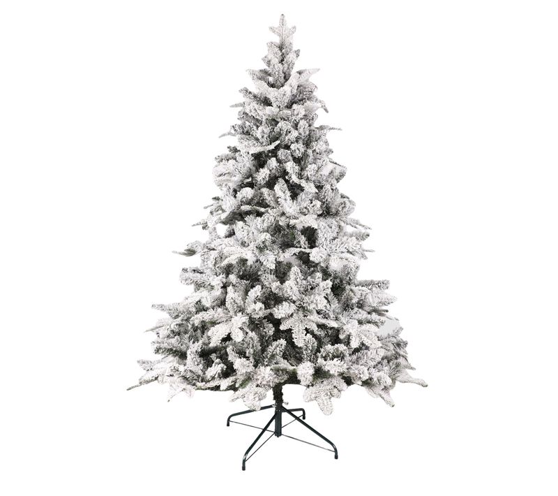 Sapin De Noël Enneigé 150 Cm Épais Réaliste Sapin Artificiel 809 Branches