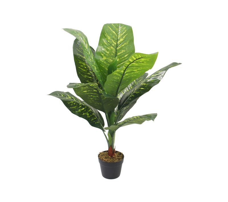 Plante Artificielle Pothos Hieki 90x35x35 Peva Polyéthylène Vert Marron