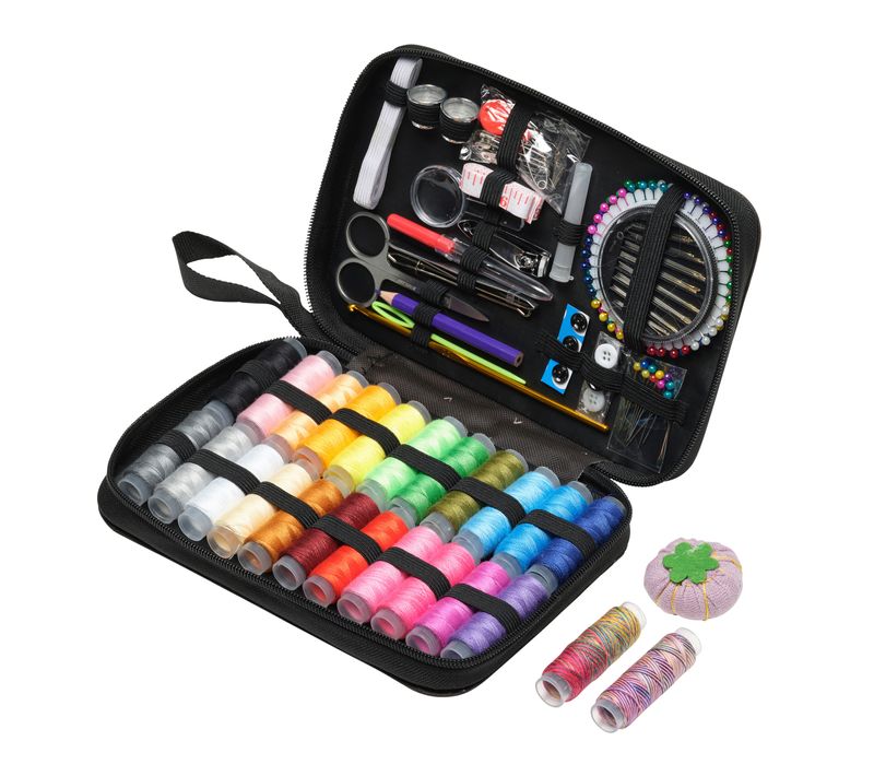Kit De Couture Zigzag, Accessoires Pour Coudre 178 Pièces, Set De Couture Pour Débutants, 24 Bobine