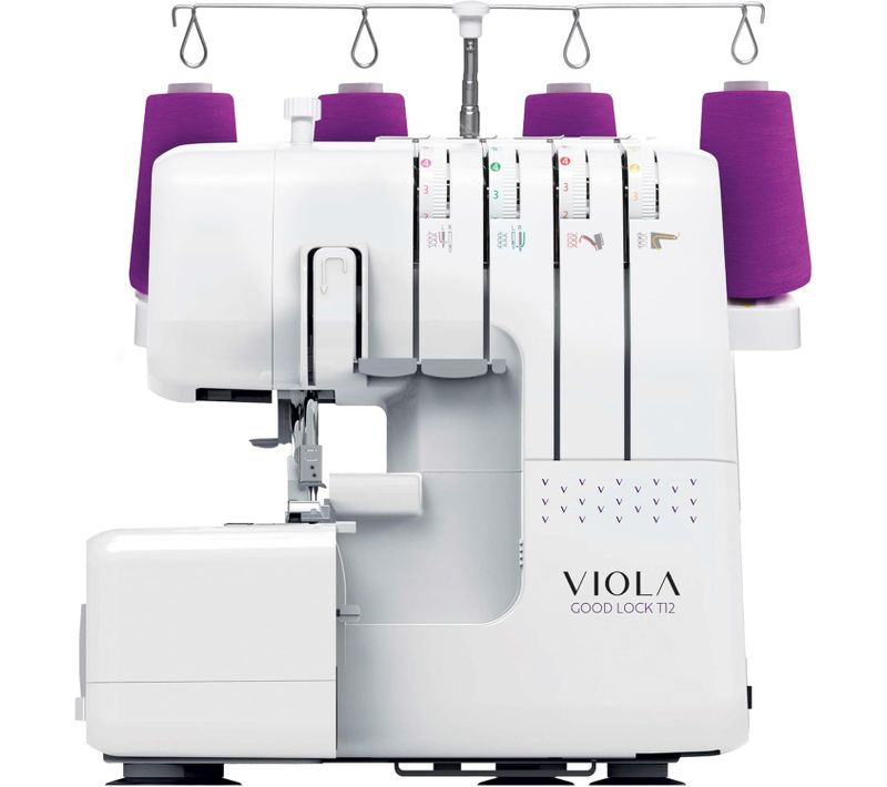 Viola T12 Surjeteuse Avec Différentiel, Enfilage Simplifié, Machine à Coudre
