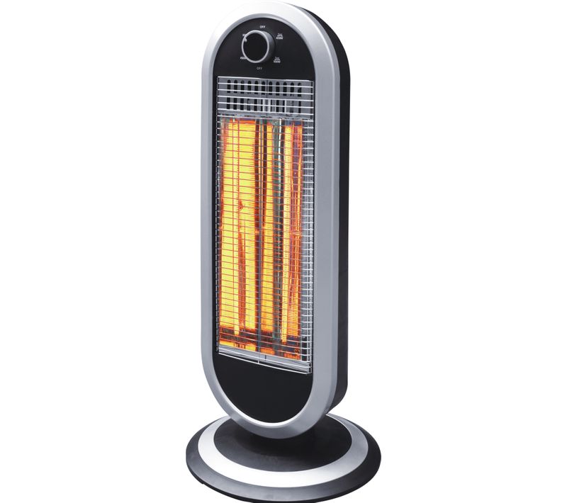 Chauffage Infrarouge Eltronic Sa9837 Noir, Argent 900 W