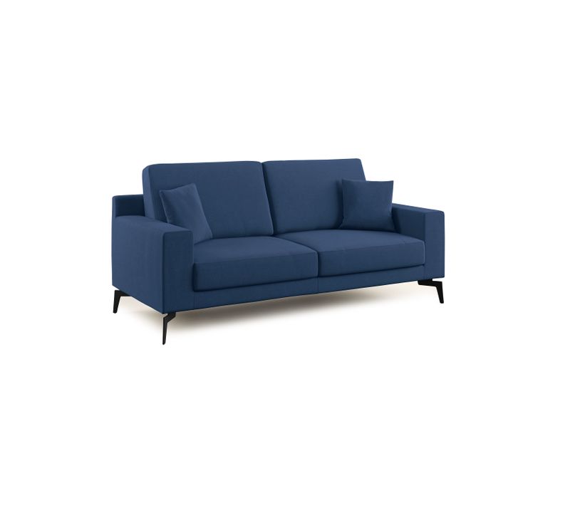 Prestige Canapé Moderne En Microfibre Détachable T11 146 Cm  Bleu