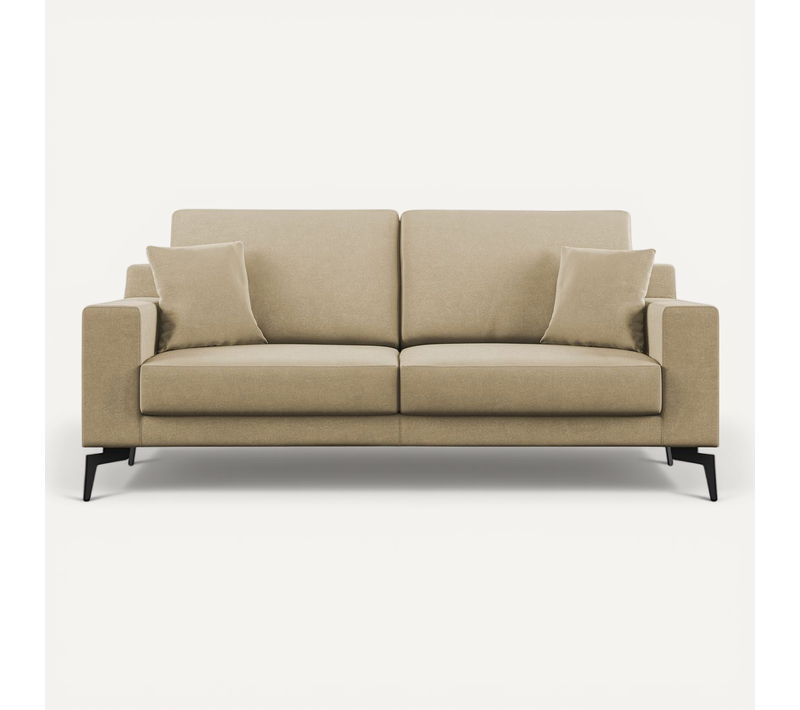 Prestige Canapé Moderne En Microfibre Détachable T11 186 Cm  Beige