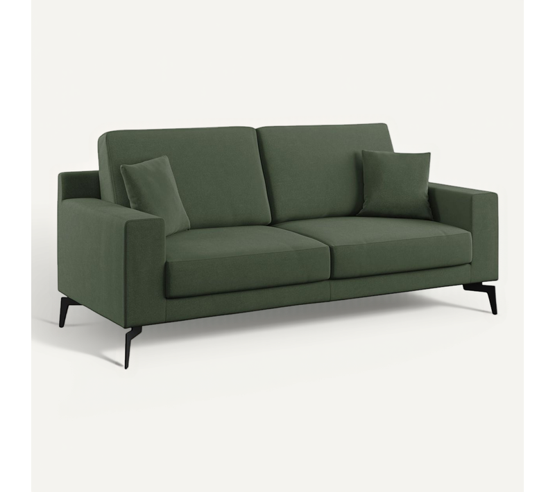 Prestige Canapé Moderne En Microfibre Détachable T11 186 Cm Vert