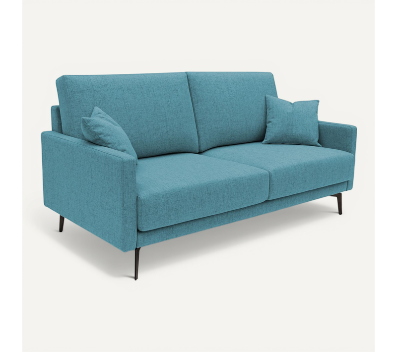 Saturno Canapé Moderne En Tissu Doux Imperméable T03 160 Cm Bleu Ciel