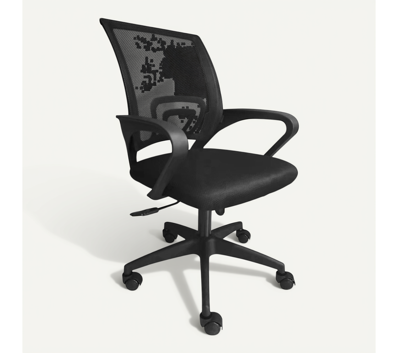 Lara - Chaise De Bureau Ergonomique à Roulettes, Réglable En Hauteur