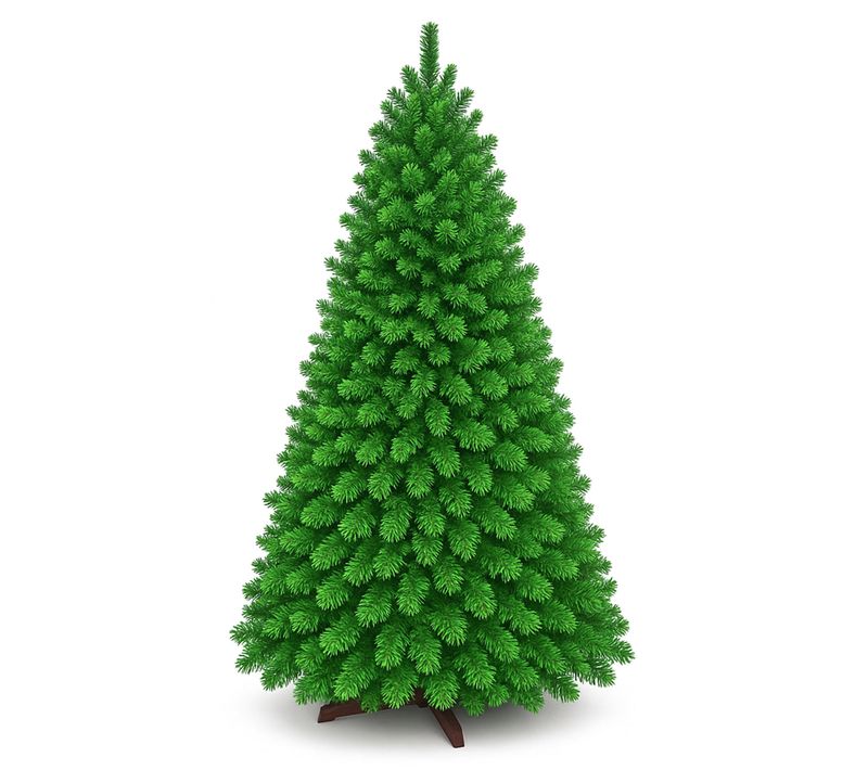 Dasher - Sapin De Noël En Pvc Ø125 X 240h Cm, 1550 Branches