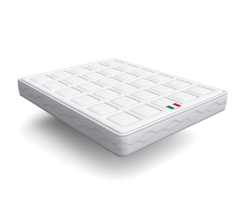 Matelas Mousse 160x200 cm BONNY Accueil mémoire de forme - Epaisseur 22 Cm