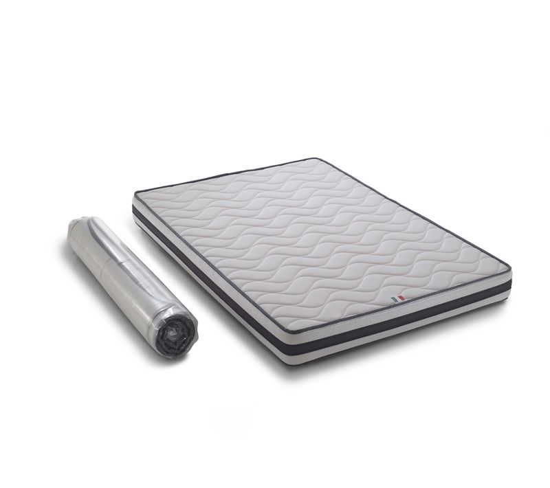 Matelas Mousse 140x190 cm AURORA Accueil mémoire de forme - Epaisseur 20 Cm