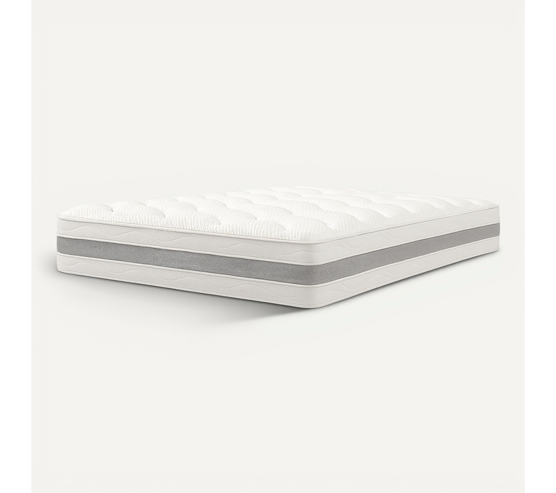 Matelas Mousse 90x190 cm Scandinave - Epaisseur 20 cm - 3D Air, 7 Zones