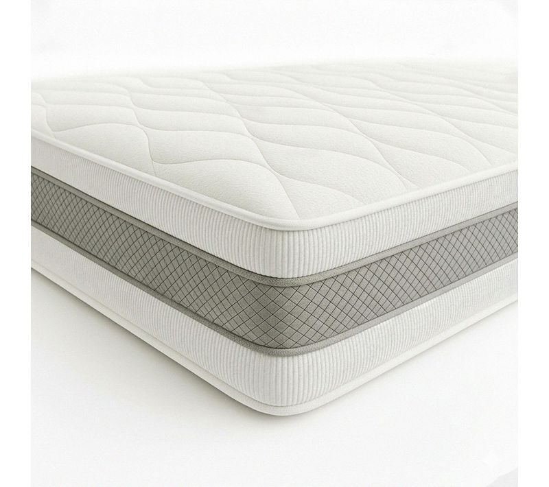 Matelas Mousse 160x200 cm Accueil Mémoire de forme Zones Différenciées Air 3D - Epaisseur 20 cm