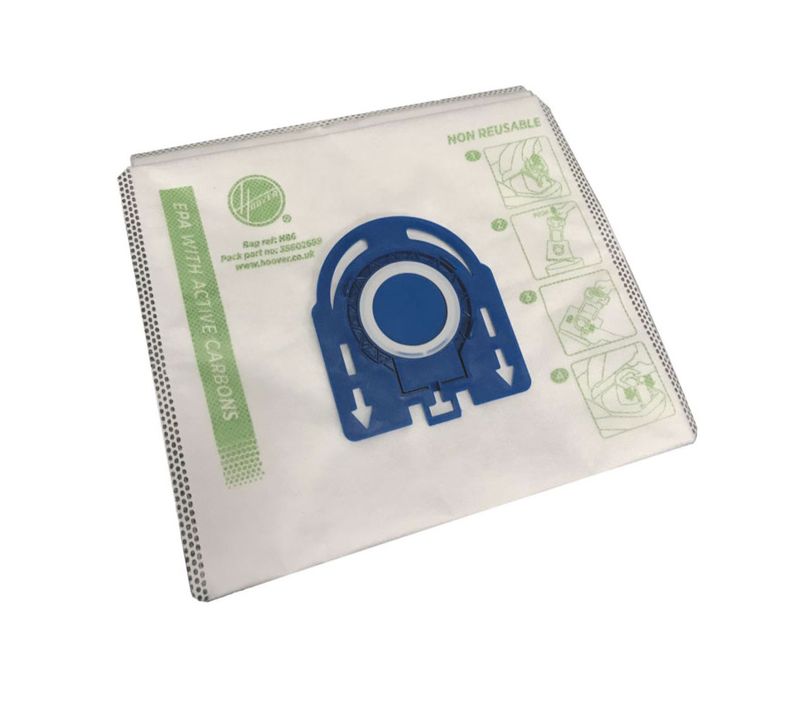 Sacs X4 Epa Avec Charbon Actif H86 35602689 Pour Aspirateur , H-energy700 Hoover