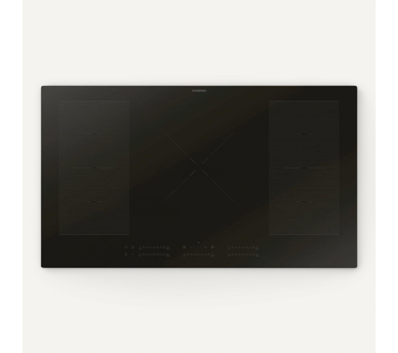 Table De Cuisson Induction 90 Cm 5 Foyers Avec Flexy Zone - Rifs954mctt