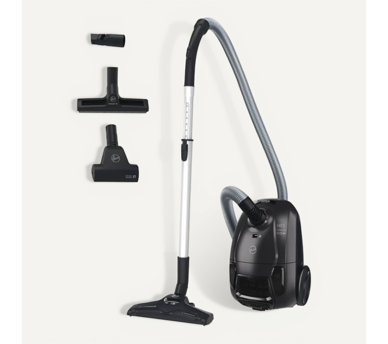 He1 - Aspirateur Traineau Avec Sac Compact Et Puissant - Grande Capacité 2,5l - Haute-performance