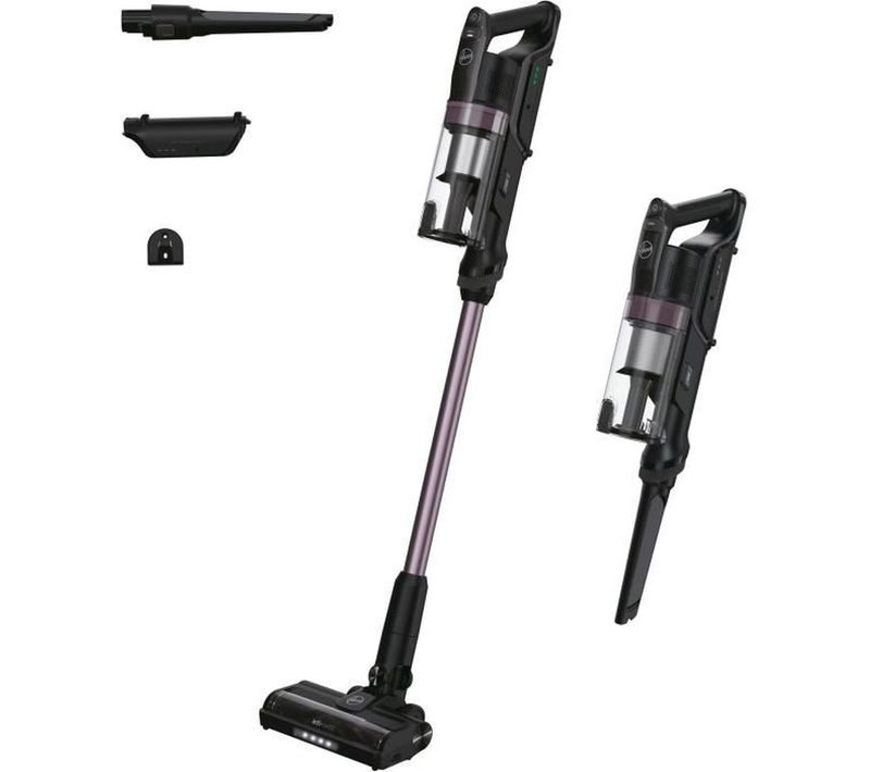 Aspirateur Balai Sans Fil -  Hf1p10h - 40 Aw - Ecran LED - Noir / Pastel Violet