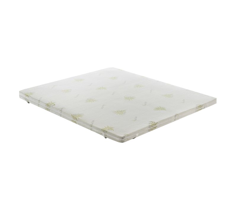 Surmatelas Mousse 200x200 - 5 Cm Mémoire De Forme 9 Zones De Confort