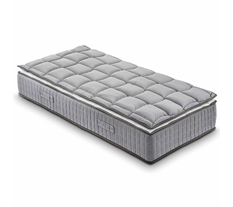 Matelas Ressort  80x190 Cm Elite -  Accueil Mémoire De Forme - Epaisseur 27 Cm - Ferme