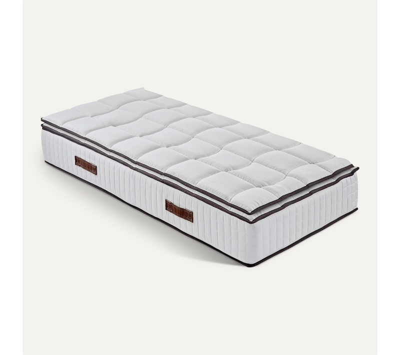 Matelas Mousse 70x200 Cm Royal - Accueil Mémoire De Forme - Epaisseur 24 Cm - Ferme
