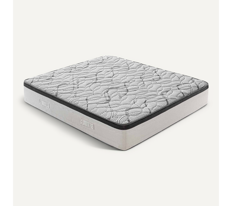 Matelas Mousse  160x190 Cm Deluxe - Epaisseur 30 Cm - Réversible - Côté Été/hiver