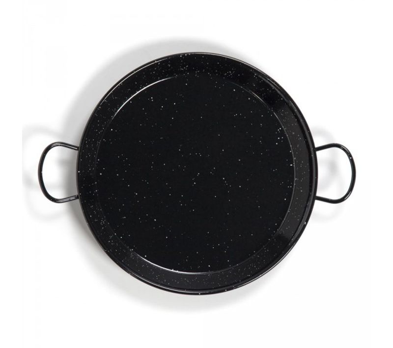 Plat à Paella émaillé 40cm Pour 9 Personnes 0240