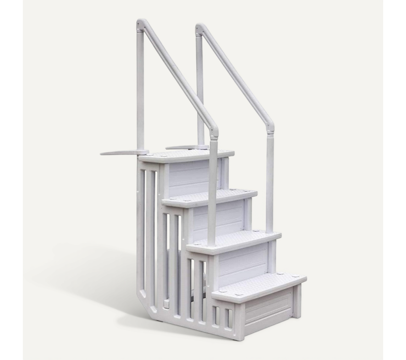 Escalier 4 Marches Gre Pour Piscine Enterrée