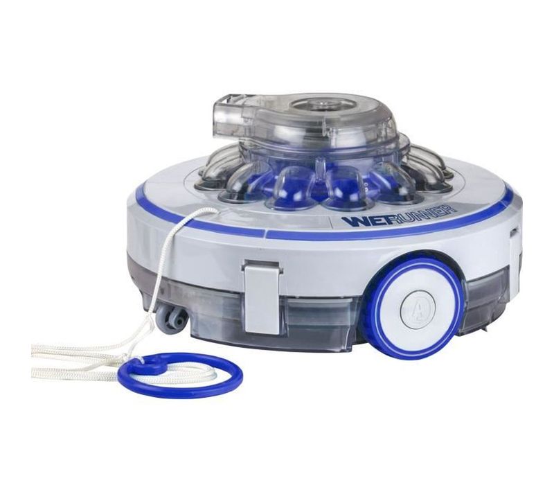 Robot De Piscine Rechargeable Pour Piscine Hors-sol Jusqu’à 7,30 M, 27 W