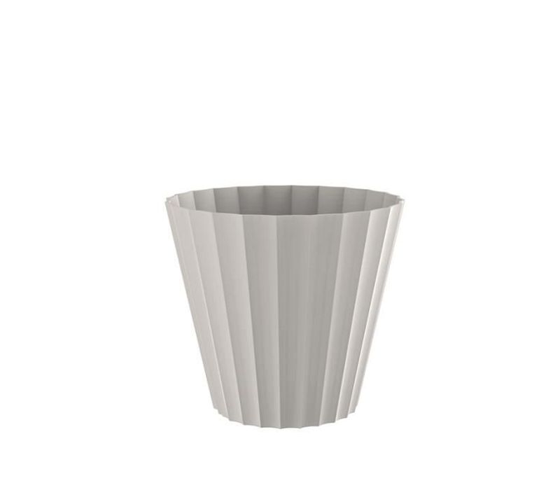 Pot Doric Maceta - Ø22 X 20 Cm - Blanc