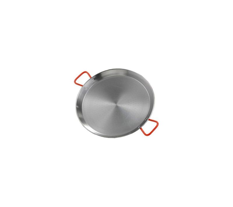 Plat À Paella En Acier Poli Mafter 10001c - 50 cm