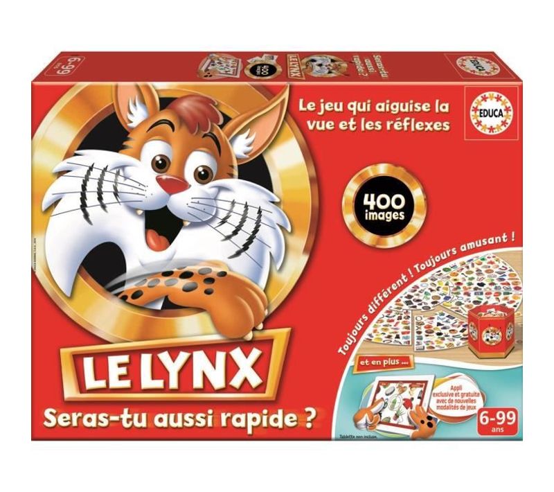 Jeu De Société Le Lynx 400 Images Avec Application