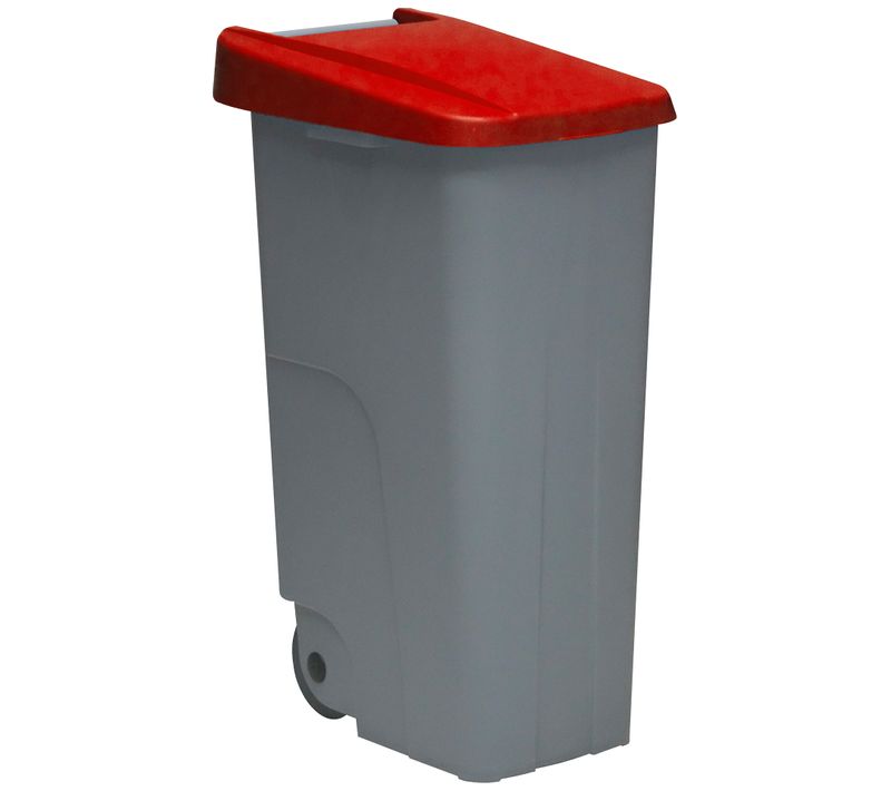 Conteneur Eco, 110 L, Rouge Polypropylène, Unique