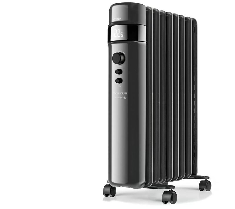 Radiateur à Bain D'huile Connecté 2000w Noir Agadir Connect 2000