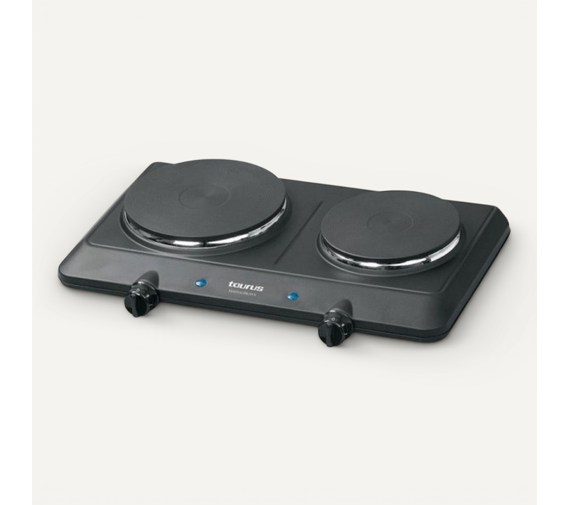 Réchaud électrique 2 Feux 2250w Volcano Duo