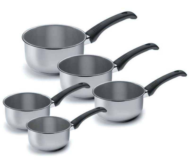 Série De 5 Casseroles Inox 12/20cm - 85003