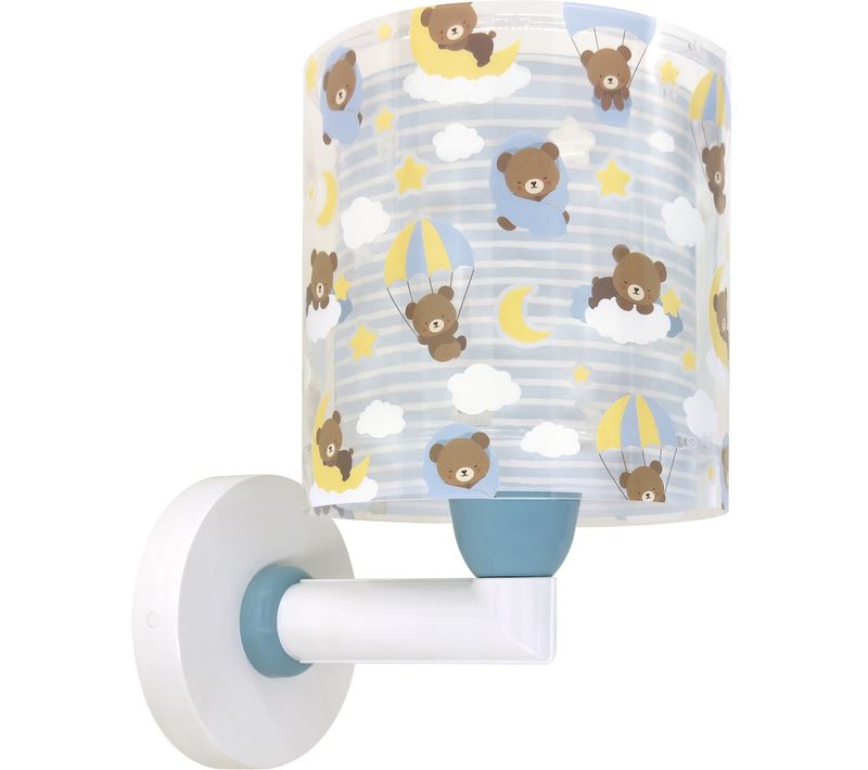 Applique Murale Pour Enfants Baby Teddy Bleu Ours