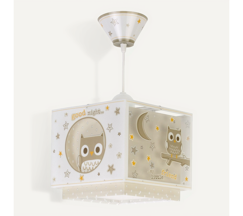 Lampe Suspension Enfant Good Night Hibou
