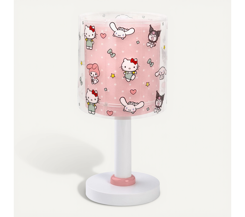 Lampe De Chevet Veilleuse LED Pour Enfants Hello Kitty et Friends, Kuromi, My Melody Und Cinnamoroll