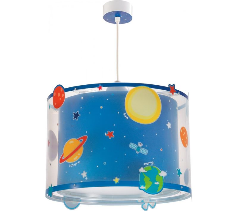 Lustre Et Lampe Suspension Enfant Planets Planètes Système Solaire