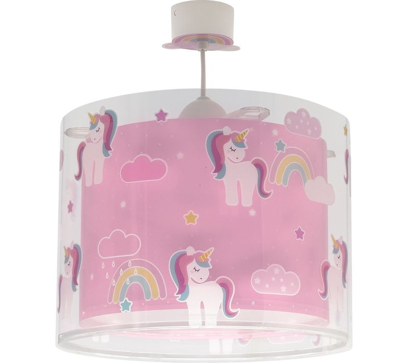 Lampe Suspension Enfant Unicorns Licornes