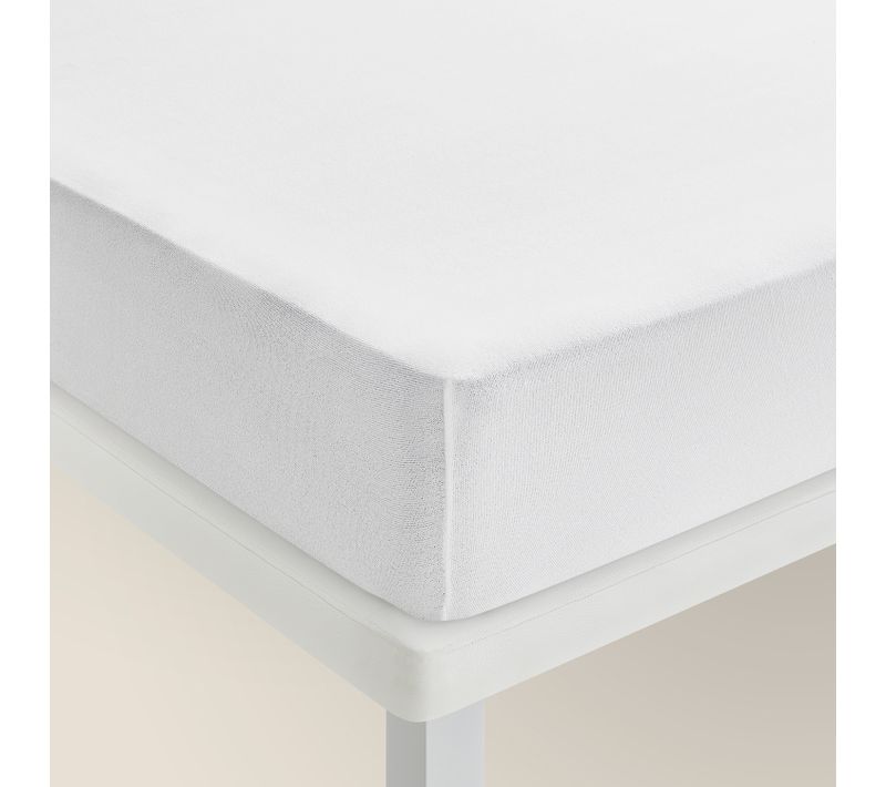 Protège-matelas Aloe Vera , Respirant Et Ajustable (jusqu'à 32 Cm)