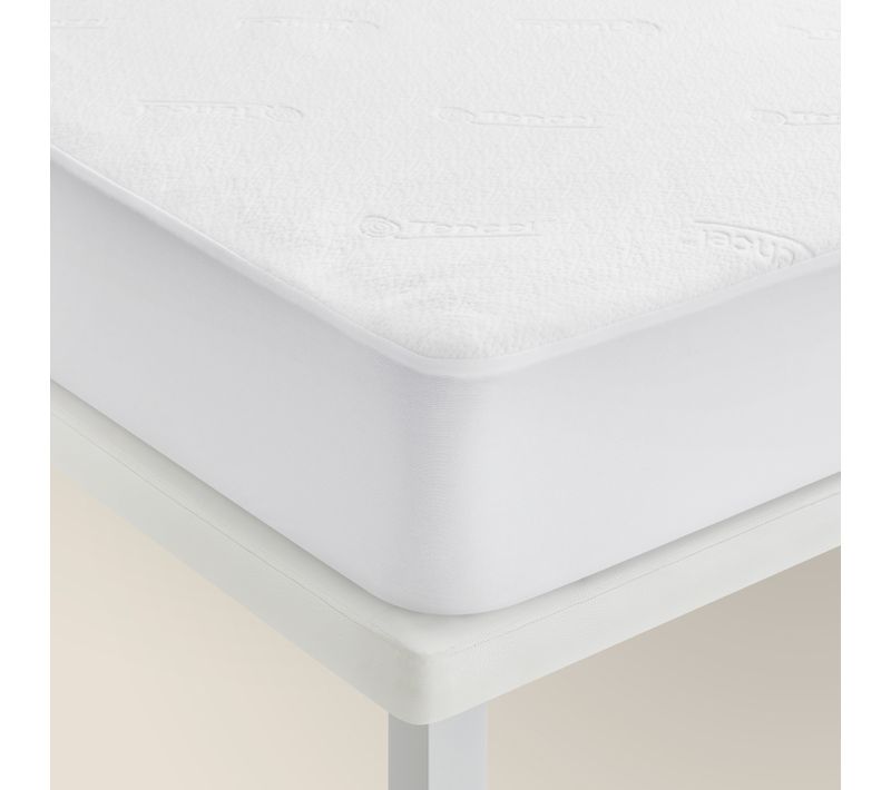 Protège-matelas Tencel Premium, Imperméable Et Respirant, Ajustable Jusqu'à 32 Cm