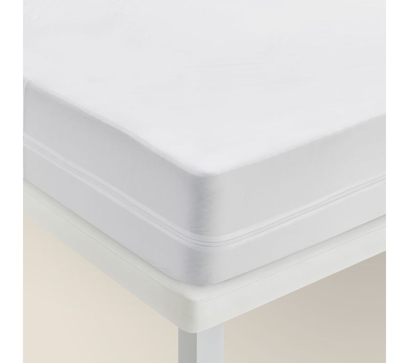 Housse De Matelas Imperméable Et Respirante Silencieuse, Couvre 6 Faces, Jusqu'à 34 Cm